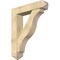 Ekena Millwork Funston Arts and Crafts Rough Sawn Bracket w/ Offset Brace, Douglas Fir, 8"W x 36"D x 44"H BKT0806X36X44FST03RDF - alternate 1